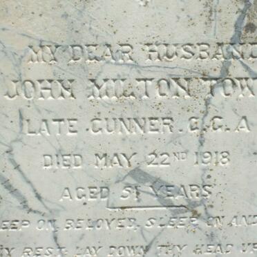 TOWN John Milton - 1918