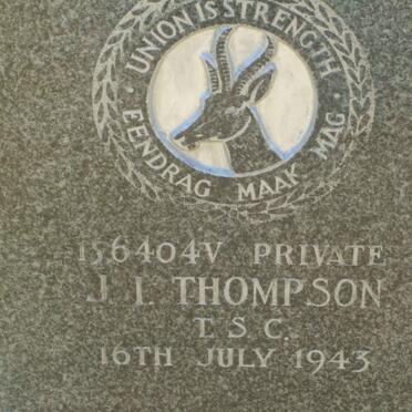 THOMPSON J.L. -1943