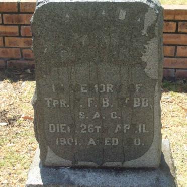 TABB Percy Frank Beckett -1901