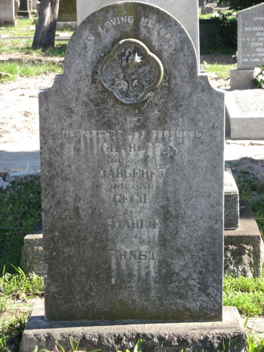 ? Charles -1920 &amp; Margeret ? :: ? Cecil -1905 :: ? Charles -1895 :: Ernst