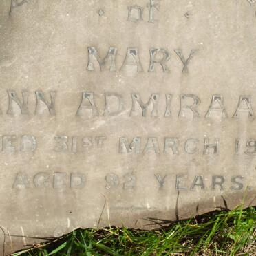 ADMIRAAL Mary Ann -1925