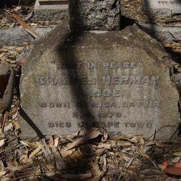 ADDE Charles Herman 1870-1954