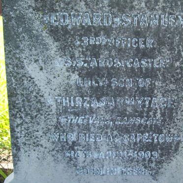 ARMYTAGE Edward Stanley  -1903