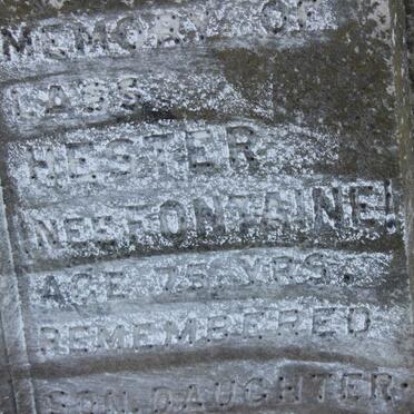 ARENDSE Susan Hester nee FONTAINE -1961