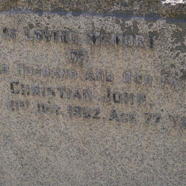 ARENDSE  Christian John -1962