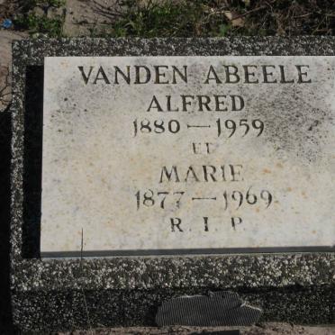 ABEELE Alfred, vanden 1880-1959 &amp; Marie 1877-1969