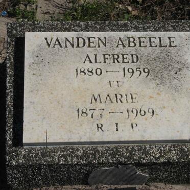 ABEELE Alfred, vanden 1880-1959 &amp; Marie 1877-1969
