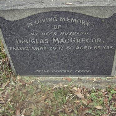 ABRAHAMSE :: MacGREGOR