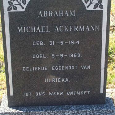 ACKERMANS Abraham Michael 1914-1969
