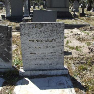 AMATO Yvonne 1915-1991