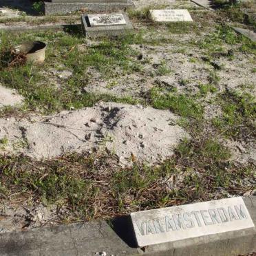 AMSTERDAM Ben, van -1941 &amp; Theresa GILDENHUYS 1885-1974 