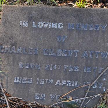 ATTWELL Charles Gilbert 1875-1937