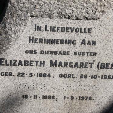 ANDREWS Elizabeth Margaret 1884-1952 :: ANDREWS Daniel Andries v.d. Merwe1896-1976