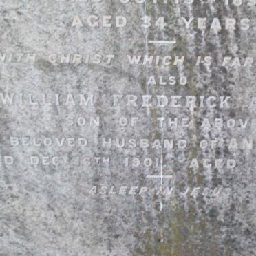 ANDERSON Helena Maria -1895 :: SANDWELL Mary Elizabeth -1898 