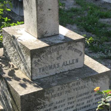 ALLEN Thomas -1910 &amp; Mary -1906