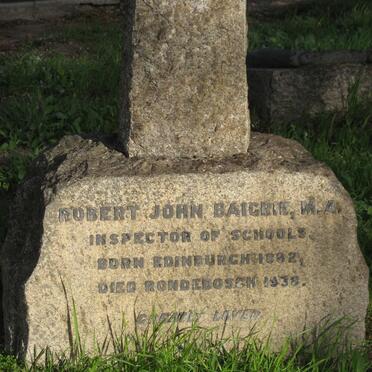 BAIGRIE Robert John 1882-1938