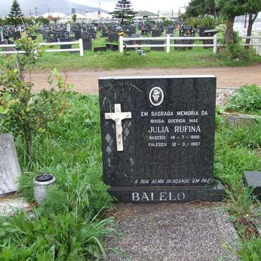 BALELO Julia Rufina 1898-1987