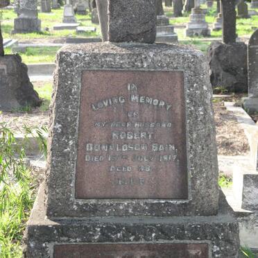 BAIN Robert Donaldson -1917