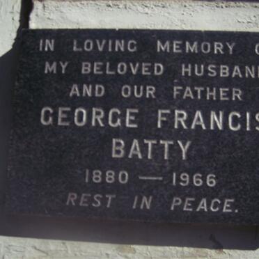 BATTY George Francis 1880-1966