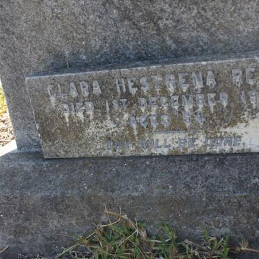 REITZ Clara Hestrena -1917