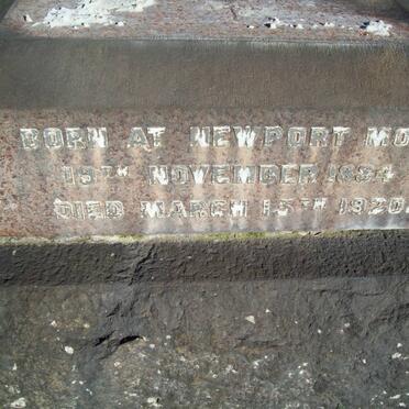 BAILEY Olive  1884-1920