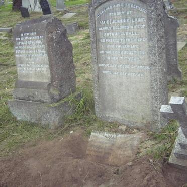 BALL Arthur Rowland -1931 :: BALL Jane nee LAING -1941