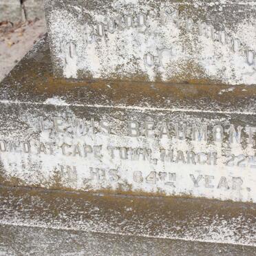 BEAUMONT Lewis -1909