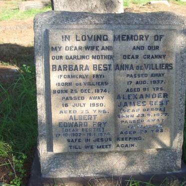 BEST :: FRY :: DE VILLIERS