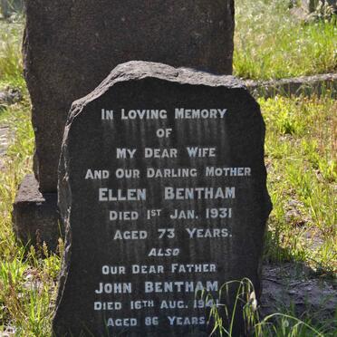 BENTHAM John -1941 &amp; Ellen -1931
