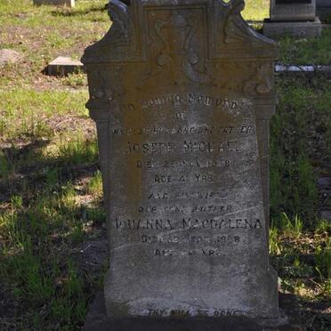 BERGER Joseph Michael -1938 &amp; Johanna Magdalena -19?8