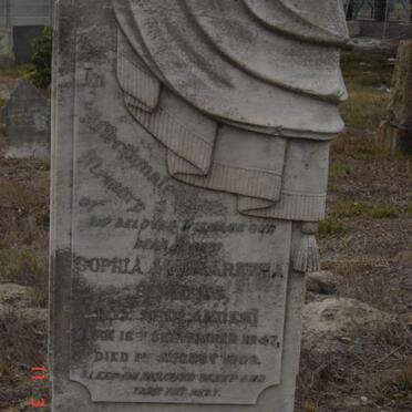 BEHRENS Sophia Margaretha nee SPOLANDER 1847-1909