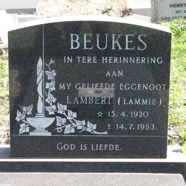 BEUKES Lambert 1920-1983