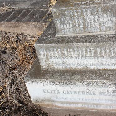 BESSELL Frederick William 1877-1877 :: BESSELL Walter Richards 1889-1891 :: BESSELL Eliza Catherine 1890-1891 