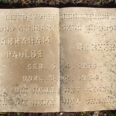 BEER Abraham Paulus, de 1936-1964