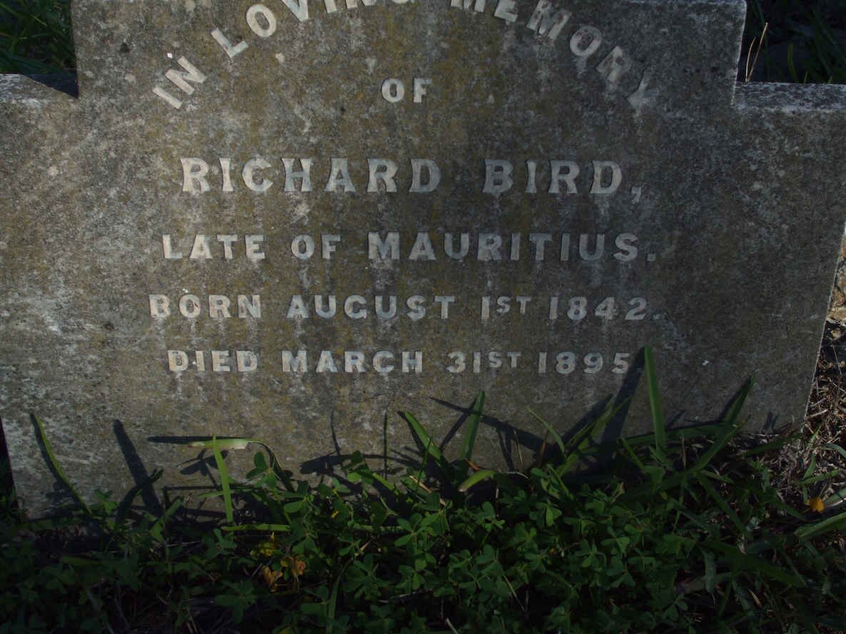 BIRD Richard 1842-1895
