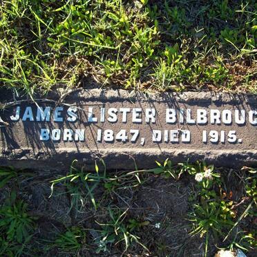 BILBROUGH James Lister 1847-1915