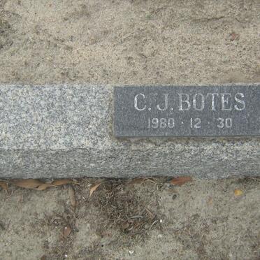 BOTES C.J. -1980