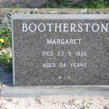 BOOTHERSTON Margaret -1936