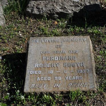 BOOTH Ferdinand Robert -1977