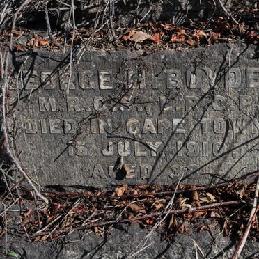 BOYDEN George H. -1910