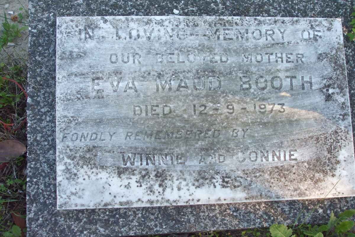 BOOTH Eva Maud -1973