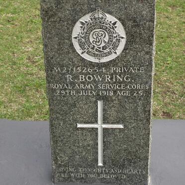 BOWRING R. -1918