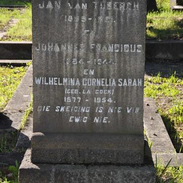 BOONZAIER Jan van Tubergh 1859-1921