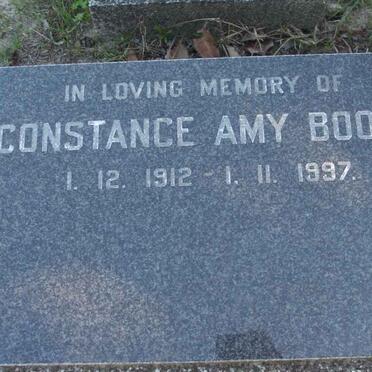 BOOTH Constance Amy 1912-1997