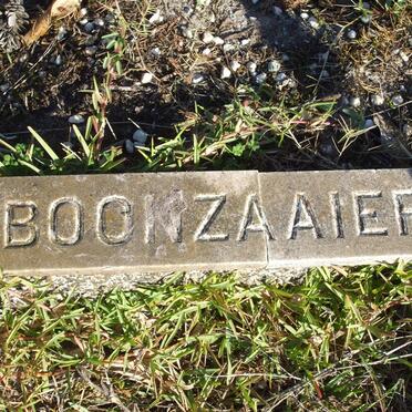 BOONZAAIER