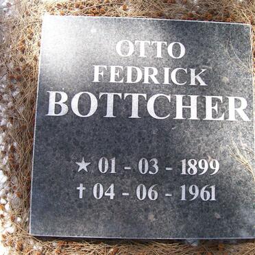 BOTTCHER Otto Fredrick 1899-1961