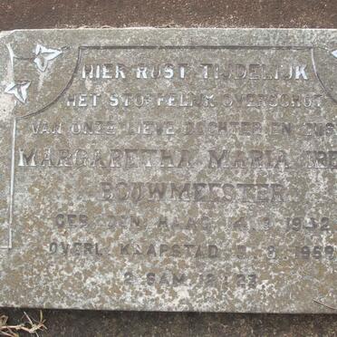 BOUWMEESTER Margaretha Maria Irene 1942-1958