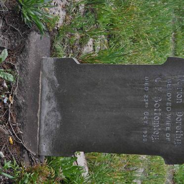 BOTTOMLEY Marion Dorothy -1930