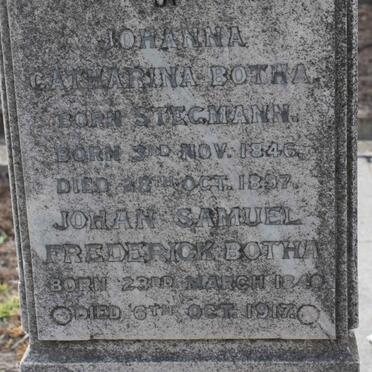 BOTHA :: STEGMANN :: MAASDORP :: STANDER