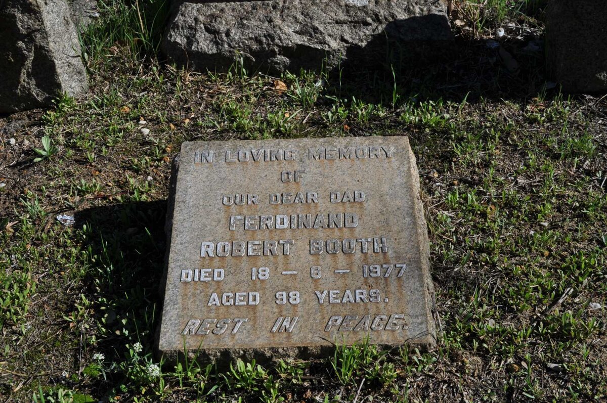 BOOTH Ferdinand Robert -1977